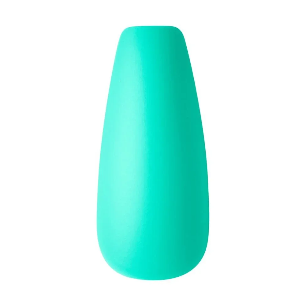 Kiss Gel Fantasy Green Long Length Nails / ST. PATRICK'S DAY
